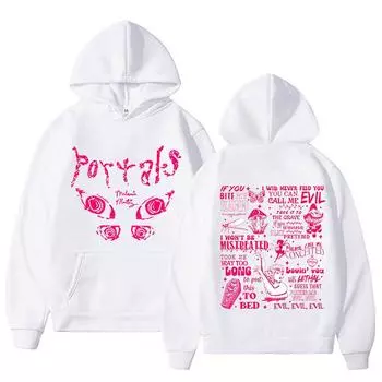 Толстовка с капюшоном Melanie Martinez The Trilogy Tour для мужчин и женщин, повседневная мода, с длинным рукавом, пуловер, большие толстовки с капюшоном, топ XS