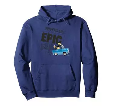 Толстовка с капюшоном Minion DRIVERS ED EPIC FAIL