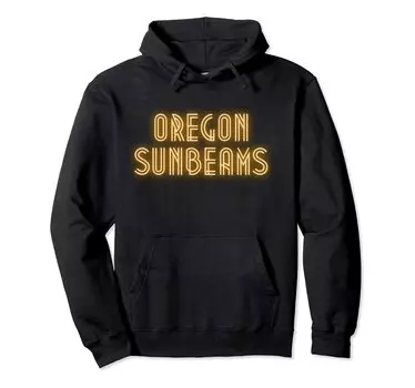 толстовка с капюшоном Oregon Sunbeam чёрный