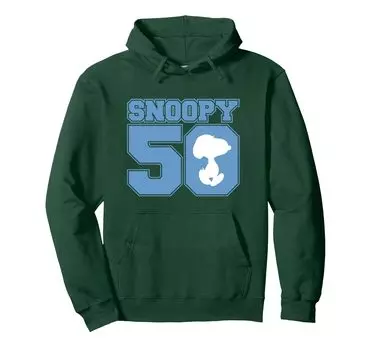 Толстовка с капюшоном PEANUTS Snoopy 50 Sports синий