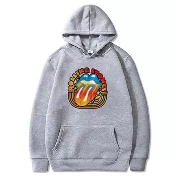 Толстовка с капюшоном Rolling Stones Theme Essentials для унисекс Толстовка унисекс Одежда Новинки худи и свитшоты Y2k Graphic L