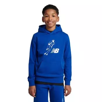 Толстовка с капюшоном Shohei Otani Junior Graphic Hoodie Always on Logo Boys 145 TRY [New Balance] (LAKB0352) (Королевская команда)