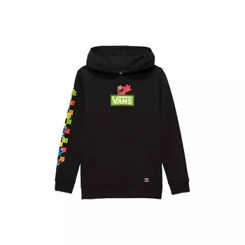Толстовка с капюшоном Vans Sesame Street Pattern Printed Kids VN00087SBLK S