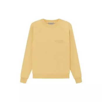 Толстовка с круглым вырезом Fear of God Essentials Светлые тосканские мужские топы Желтый 192BT222042F L