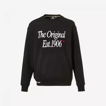 Толстовка New Balance Uni с рисунком 19 Черный M