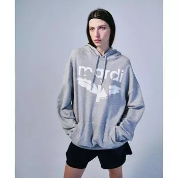 Толстовка с рисунком PUMA x Mardi Mercdi серая 940243 02 S