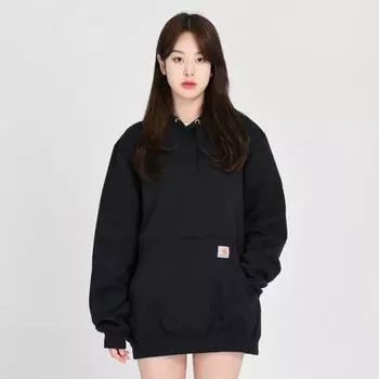 Толстовка Carhartt K121 средней толщины, черная 1057 1057 L