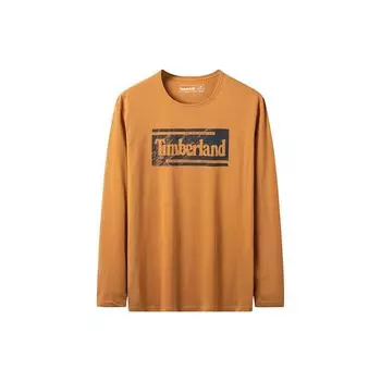 Толстовка Timberland Letter Print Casual с круглым вырезом и длинными рукавами, мужская толстовка цвета пшеницы A2KNF-P47 S