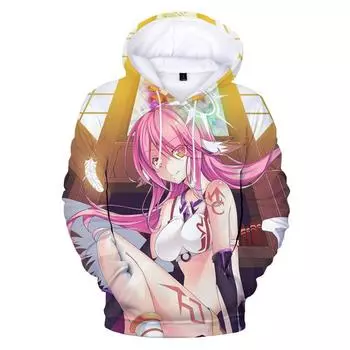 Толстовки с капюшоном Game Anime NO GAME NO LIFE для мужчин и женщин, модные хип-хоп Harajuku No Game No Life, мужские толстовки, повседневное пальто