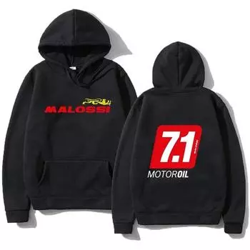Толстовки с капюшоном Malossi Unisex s и WoUnisex s Уличная одежда с принтом в стиле хип-хоп Осенне-зимняя мода Топ в стиле хип-хоп M
