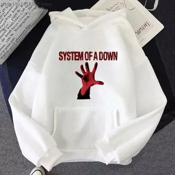 Толстовки с капюшоном System of A Down Band, толстовки в готическом стиле, рок-музыка, уличная одежда, модное женское пальто, спортивный костюм, мужская одежда унисекс Y2k 2XL