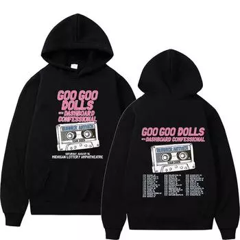 Толстовки с принтом в виде кукол Goo Goo Band, унисекс, свитшоты с длинным рукавом для мужчин/женщин, удобные толстовки с капюшоном в стиле Харадзюку XS