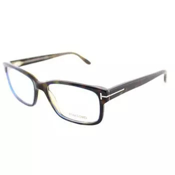 Tom Ford FT 5313 055 Очки унисекс квадратные 55 мм темно-гавана