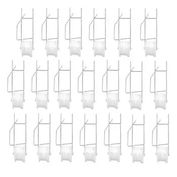 Tomato Support Hooks Greenhouse Trellising Kit, Durable Garden Trellis to Prevent Tomatoes Pinching or off, Flower