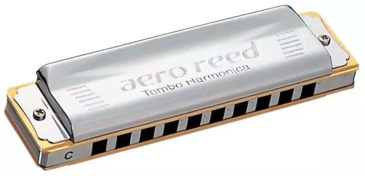 TOMBO 10 отверстий губная гармошка A Key Aero Lead 2010