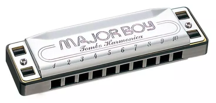 Tombo Major Boy 10 hole harmonica TOMBO MAJOR (LF# tone) BOYNo.1710 1710LF#