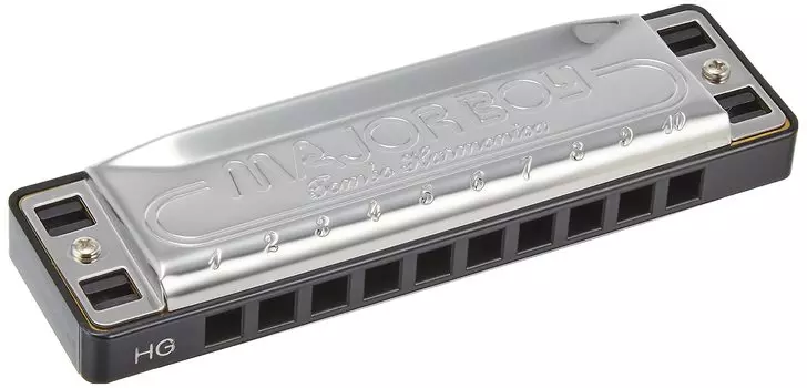 Tombo Major Boy 10 hole harmonica TOMBO MAJOR 1710HG (HG tone) BOYNo.1710