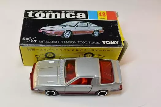 Tomica Black Box 48 Mitsubishi Stallion 2000 Turbo 162 Сделано в Японии