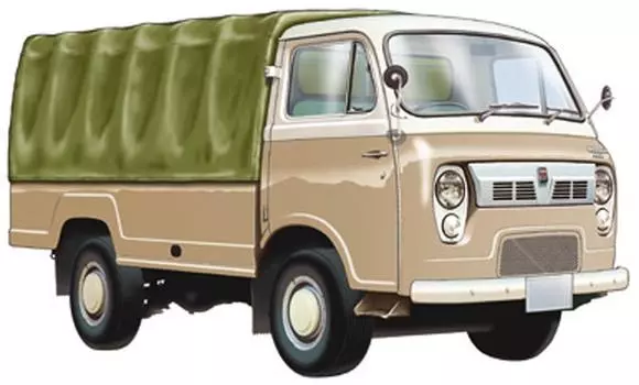 Tomica Limited Vintage Nissan Caballs 1900 Completed Product TLV-97a (Brown)