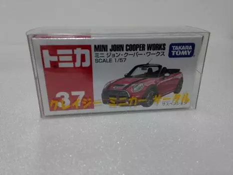 Tomica Mini Cooper Mini John Cooper Works Crazy Mini Car Circle with Case No.37