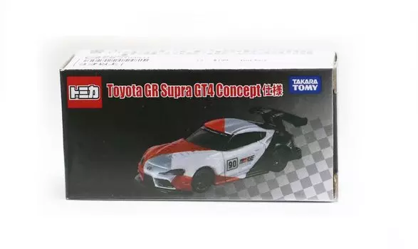 Tomica Не продается Toyota GR Supra GT4 Concept Технические характеристики Toyota GR Supra GT4 Concept Технические характеристики GAZOO Racing Taiwan [Продукт]