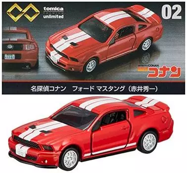 Tomica Premium Unlimited 02 Детектив Конан Ford Mustang (Шуичи Акай)