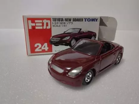 Tomica Toyota NEW Soarer №24 1/61 scale, die-cast model,