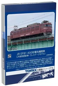 TOMIX HO Gauge JR EF81 400 Type JR Freight Renewal Car Prestige Model Железнодорожная модель электровоза HO-2526