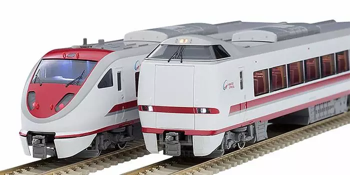 TOMIX HO Gauge Limited Edition Hokuetsu Express 683 Series 8000 Limited Express Train Rabbit Set Railway Model Train Hakutaka/Snow 9-Car HO-9098
