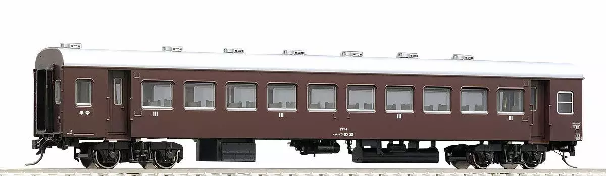 TOMIX HO Gauge Nahafu 10 Коричневая модель железной дороги пассажирского вагона HO-5002