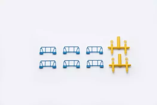 TOMIX Koki 104 parts A 6 4 PP0808 (handrail, blue, pieces, handle, pieces)