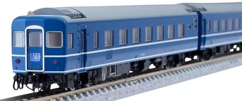 TOMIX N Gauge JNR 14 Series 14 Type Sakura Basic Set 98784 Железнодорожная модель пассажирского вагона синий