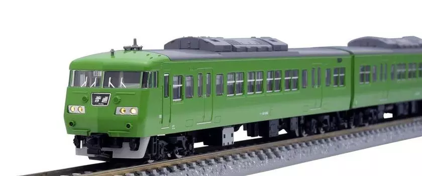 TOMIX N Gauge JR 117 300 Series Green Set 98782 Модель железной дороги