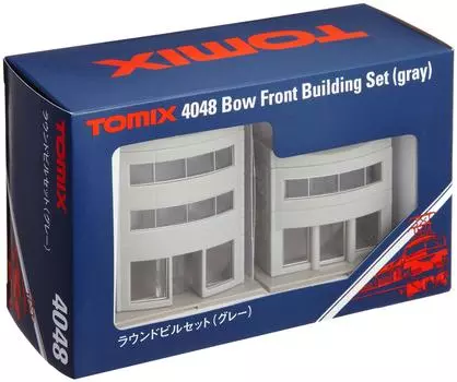TOMIX N Gauge Round Building Set Gray 4048 Railway Model Supplies