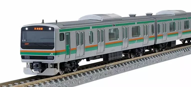 TOMIX N Gauge Series Tokaido Line Basic B5 Car Set 92370 Железнодорожная модель поезда E231-1000 серый