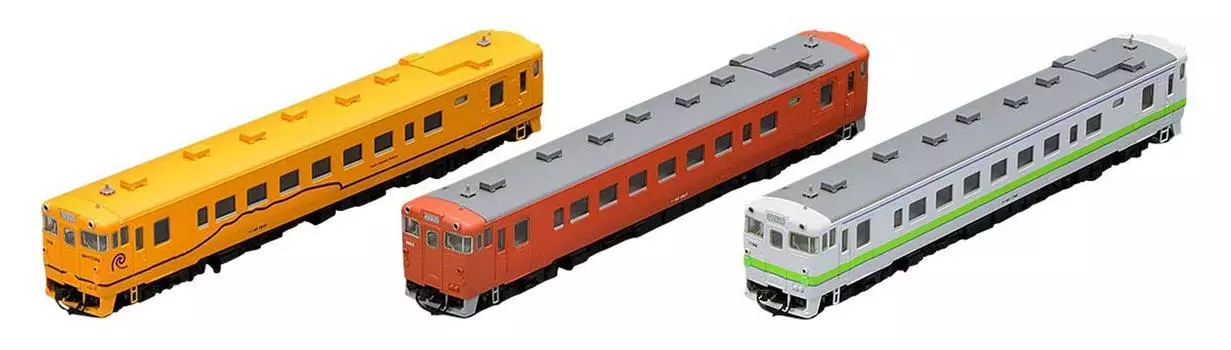 TOMIX N-колея Hokkaido Southern Isaribi Railway Kiha 40 1700 Тип дизельного вагона Набор из 3 вагонов 98336 Железнодорожная модель дизельного вагона