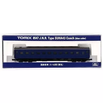 TOMIX N-образный габарит Suha 43 синий 8547 модель пассажирского вагона железной дороги