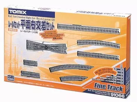 TOMIX Rail set plane right intersection set [91066] (XR pattern)
