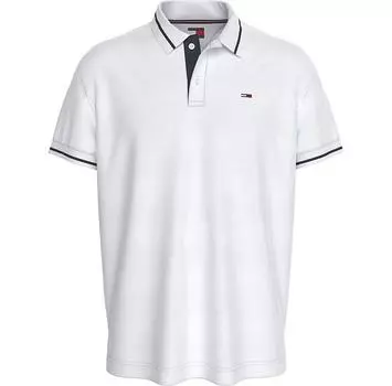 Tommy Jeans Reg Tipped поло с короткими рукавами L