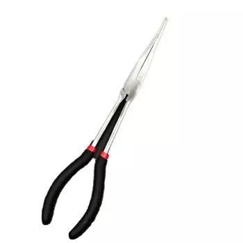 TOMMYFIELD Long Nose Pliers Pliers Radio Pliers Pliers Tool Thin Bent Tip (25 degrees) [Item]