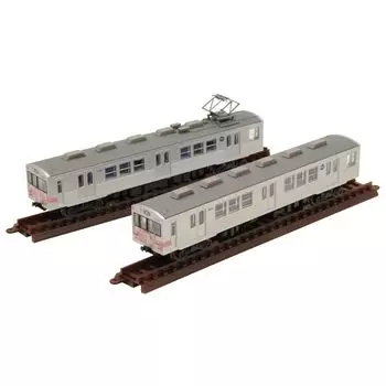 tomy tech Geocolle railway collection Fukushima Transportation 7000 series flower peach 2 car set diorama supplies (Manufacturer s first order limited