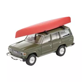 tomy tech tomica limited vintage Neo 1/64 LV-N279e toyota land cruiser 60 оливковое каноэ с фигуркой Готовый продукт 330882