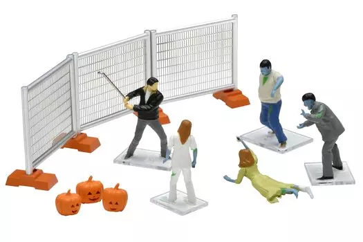 TOMYTEC Geocolle 64 1/64 #Car Snap 20a Halloween ABS resin/PVC doll/accessory set (painted, partially assembled)
