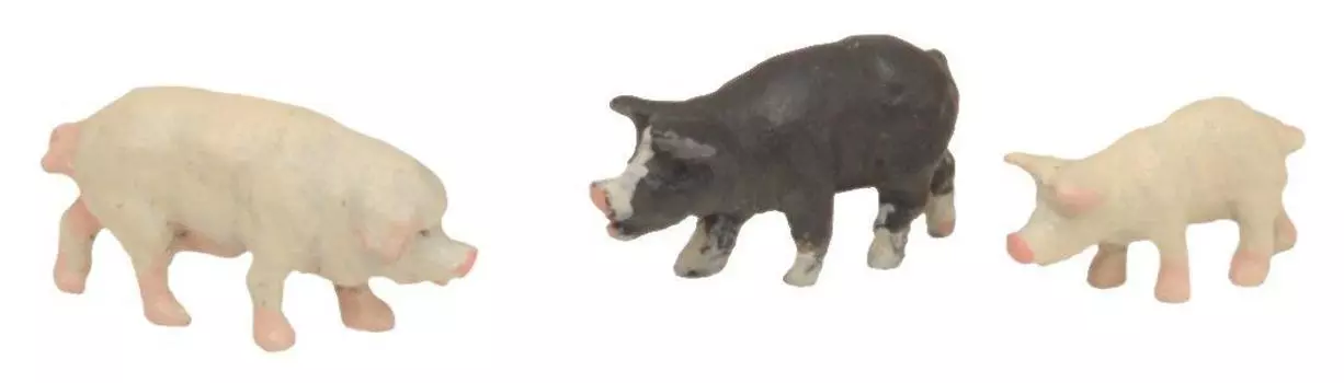 TOMYTEC Geocolle Scene Collection The Animal 104 Pig Diorama Supplies