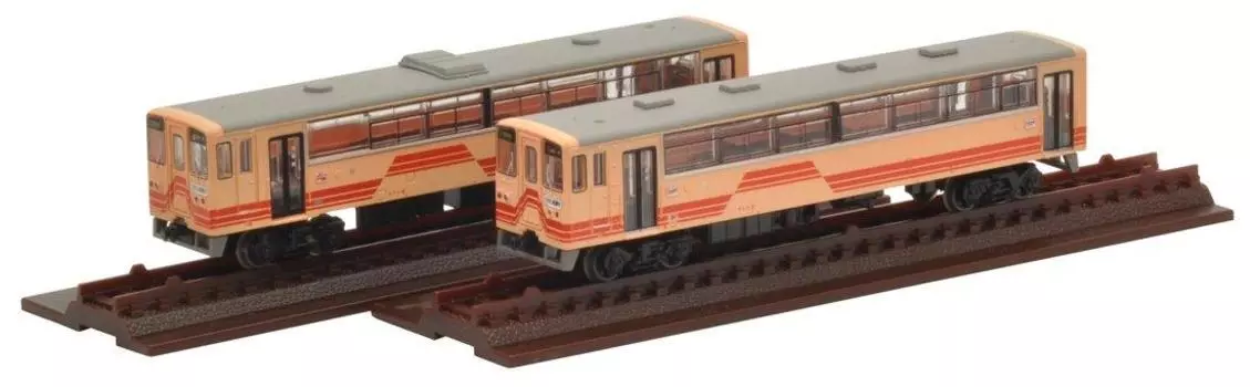 Tomytec Railway Collection Iron Collection Akechi Railway Akechi 1 Set Diorama Supplies first order limited Geo-Colle 6/Akechi 2-Car (Manufacturer s