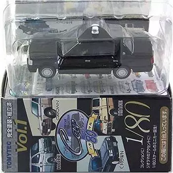 Tomytec The Car Collection 80 Toyota Crown Sedan Taxi Nihon Kotsu Black Single Item [12] 1/80 Vol.1