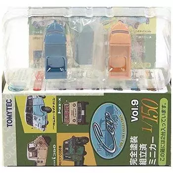 Tomytec The Car Collection Ancient Commercial Vehicle Edition Daihatsu CO8 Type Auto 3 Wheel Set of 2 Single Item [3C] 1/150 Vol.9 (Синий/Оранжевый)