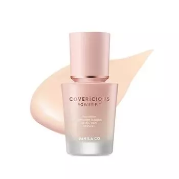 Тональная основа Banila Co Covericious Power Fit Foundation 30 мл, оттенок 21 персиковый, 1 шт.