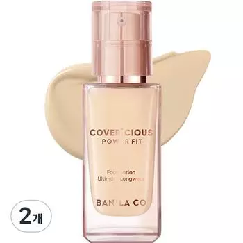 Тональная основа Banila Co Covericious Power Fit Foundation 30 мл, 22 Натуральный, 2 шт.