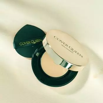 Тональная основа Cover Queen Glow Essence Cover Pact, 1 продукт, 1 набор, Нет. 21